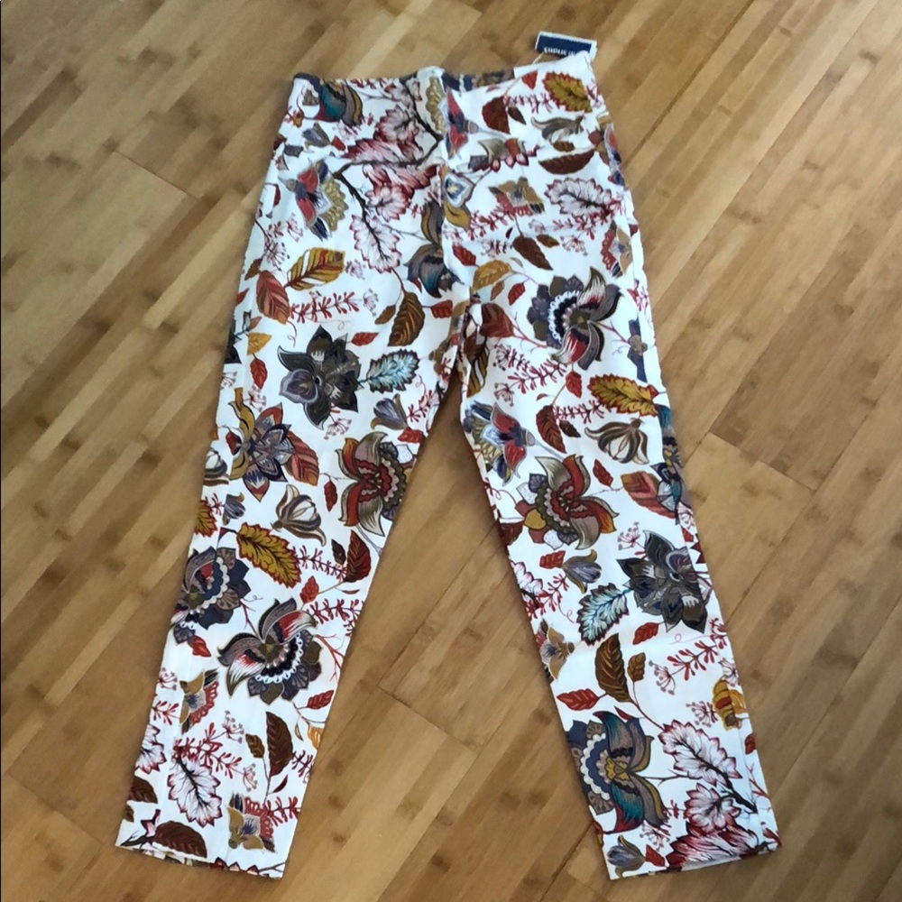 Jules& Leopold Floral Patterned Pants